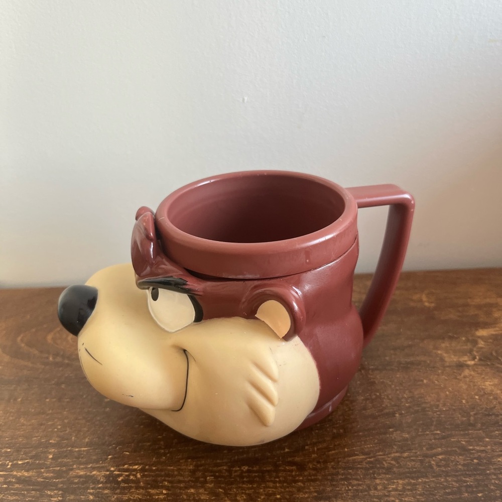 😁1992 Warner Bros Looney Tunes mug 
 Taz (Tasmanian Devil). - Picture 3 of 6